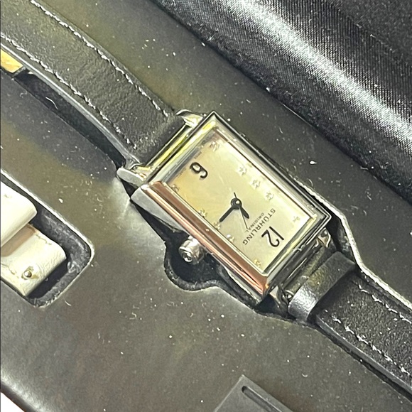 - NIB STUHRLING Origional womens watch with leather bands box papers - Picture 11 of 15